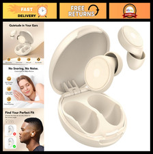 Noise Cancelling Ear Plugs for Sleeping -45dB, Soft Silicone, Reusable, 8 Eartip