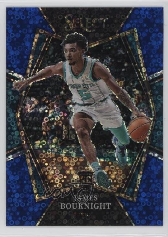 2021 Panini Select Premier Level Blue Disco Prizm 17/25 James Bouknight #122 r7d