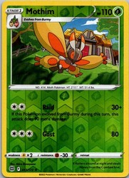 Mothim 011/172 Brilliant Stars Reverse Holo