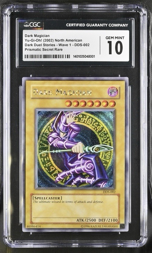 Yu-Gi-Oh Dark Magician DDS-002 Secret Rare Dark Duel Stories Promo
