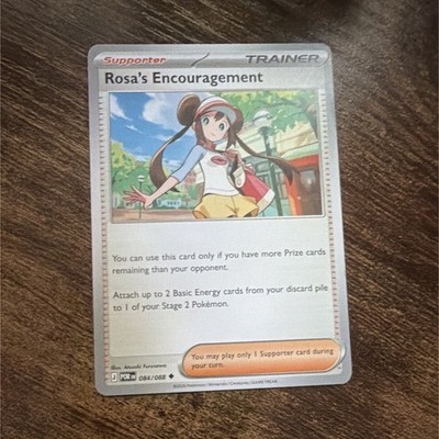 Nintendo Rosa's Encouragement 084/088 Pokémon Rumble Reverse Holo