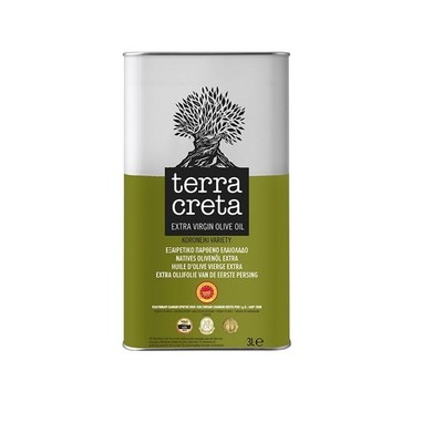 Terra Creta Extra Natives Olivenöl g.U Kreta 3 liter Kanister 