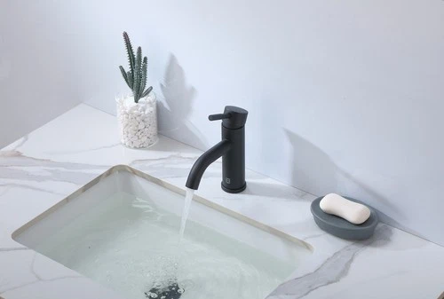 Elegant Lighting FAV-1006 Victor 1.5 GPM 1 Hole Bathroom Faucet - Chrome - Picture 5 of 12