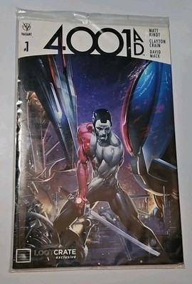 4001 AD #1 LOOTCRATE SEALED COMIC BOOK 