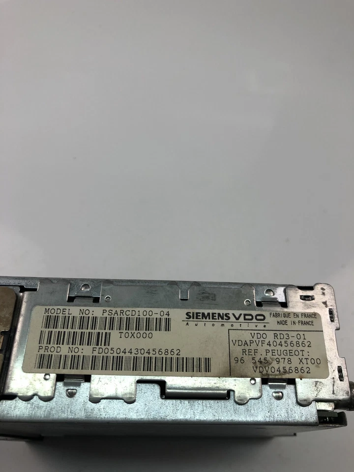 PEUGEOT 1007 KM Musik-Player ohne GPS 96545978XT 27500634 - Bild 2 von 4