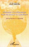 Contenus D'enseignement Dans UN Monde EN Mutation : Permanences Et Ruptures Buch