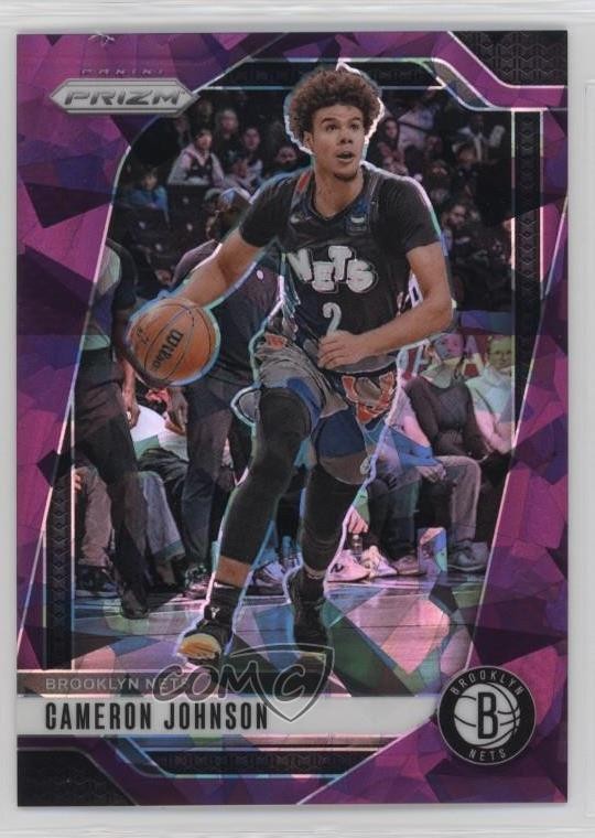 2024-25 Panini Prizm Purple Ice Prizm 31/149 Cameron Johnson #202 0b3