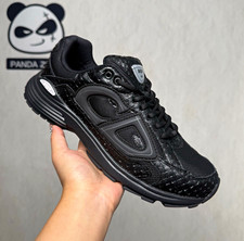 Dior Herren Sneaker EU 42 Schwarz Low Top Led...