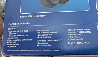 Buy Sony PlayStation VR Worlds Bundle - 3002147 online | eBay