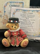 NEW Cherished Teddies, 1995 Christmas, Bertie, With Box And COA 
