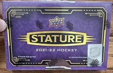 2021-22 Upper Deck Stature Ice Hockey Sealed Box