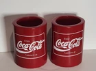 Vintage Pair of Enjoy Coca-Cola KOOL KAN Koozie Beverage Holders