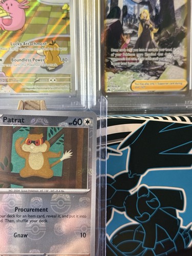 Patrat - (Master Ball Pattern) 072/086 SV: White Flare Holo NM - Picture 3 of 10
