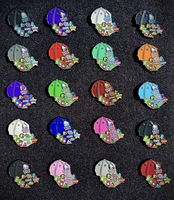Taco Bell Hat Pin Collection Live Mas Fire Sauce 1962 Baja Blast Core Golden