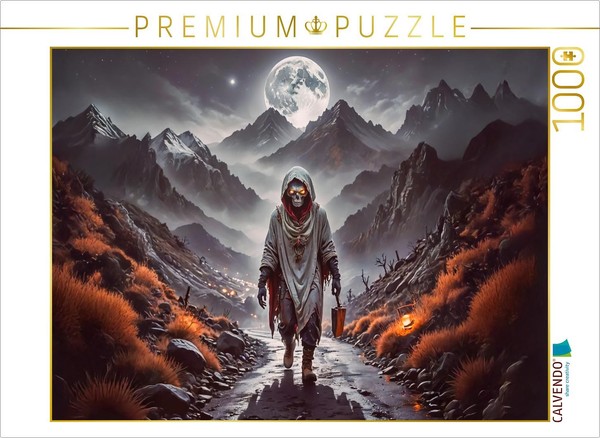 Calvendo Puzzle Pishtaco, Fat-Stealing Demon Of The Night | 1000 Pieces, Finishe-image