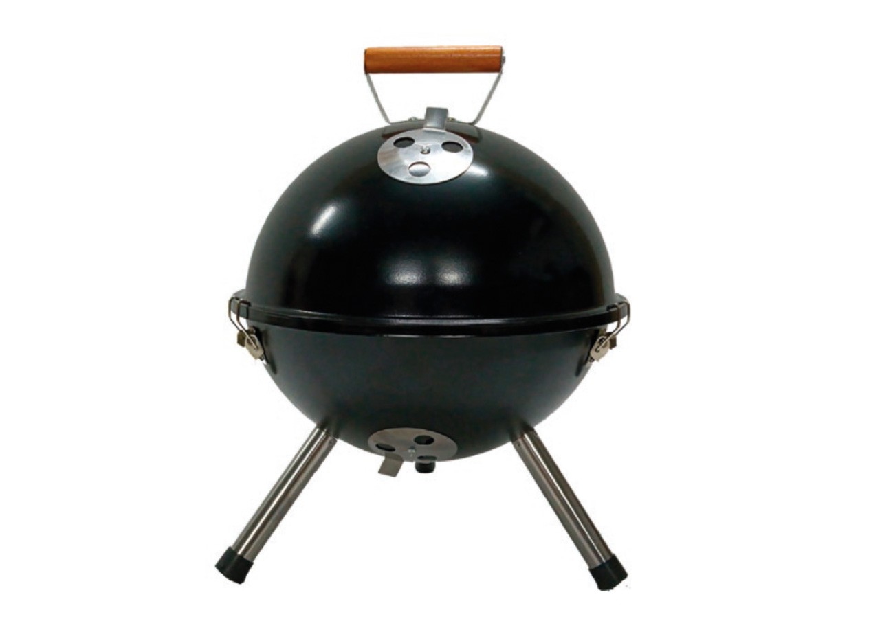 Viggio Iowa Barbeque Outdoor a Carbonella: Griglia Acciaio Campeggio