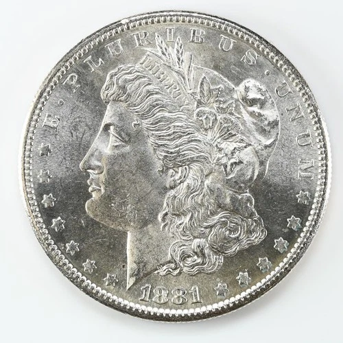 1881-S Morgan Silver Dollar BU $1