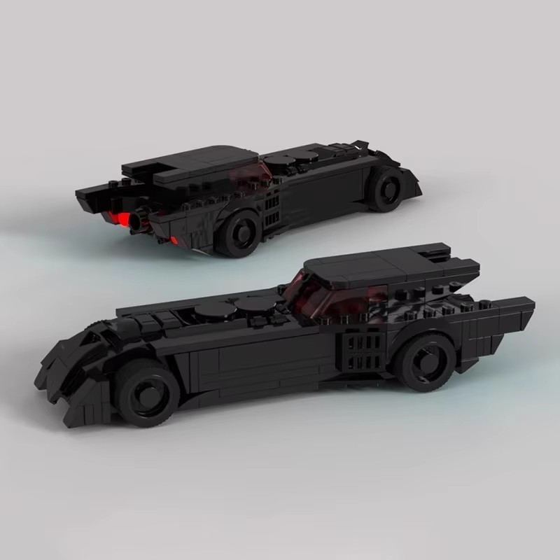 MOC LEGO Car: Batmobile Racing Car Building Blocks Set (232 Pcs)
