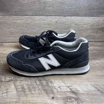 New Balance 515 v3 ML515BLK Men's 9.5 Running Shoes Black White Athletic Sneaker