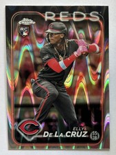 Elly De La Cruz [Blue Refractor] #44 Prices | 2024 Topps Chrome