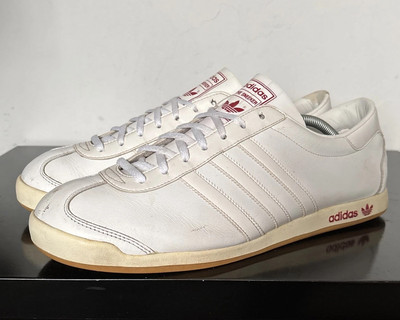 Adidas Originals The Sneeker ''White Red Gum'' 2009 UK Größe 12 G14512