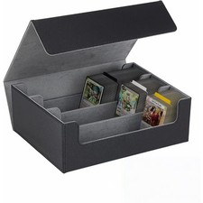 1800+ Card Deck Case for Trading Cards, Magnetic Card Storage Box Pokemon UK