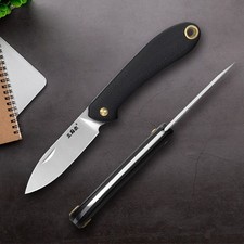 Sanrenmu 328S-GB Slipjoint 4Cr13 G10 Schwarz ...