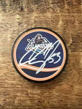 Casey Cizikas Signed New York Islanders Puck JSA Coa Autographed