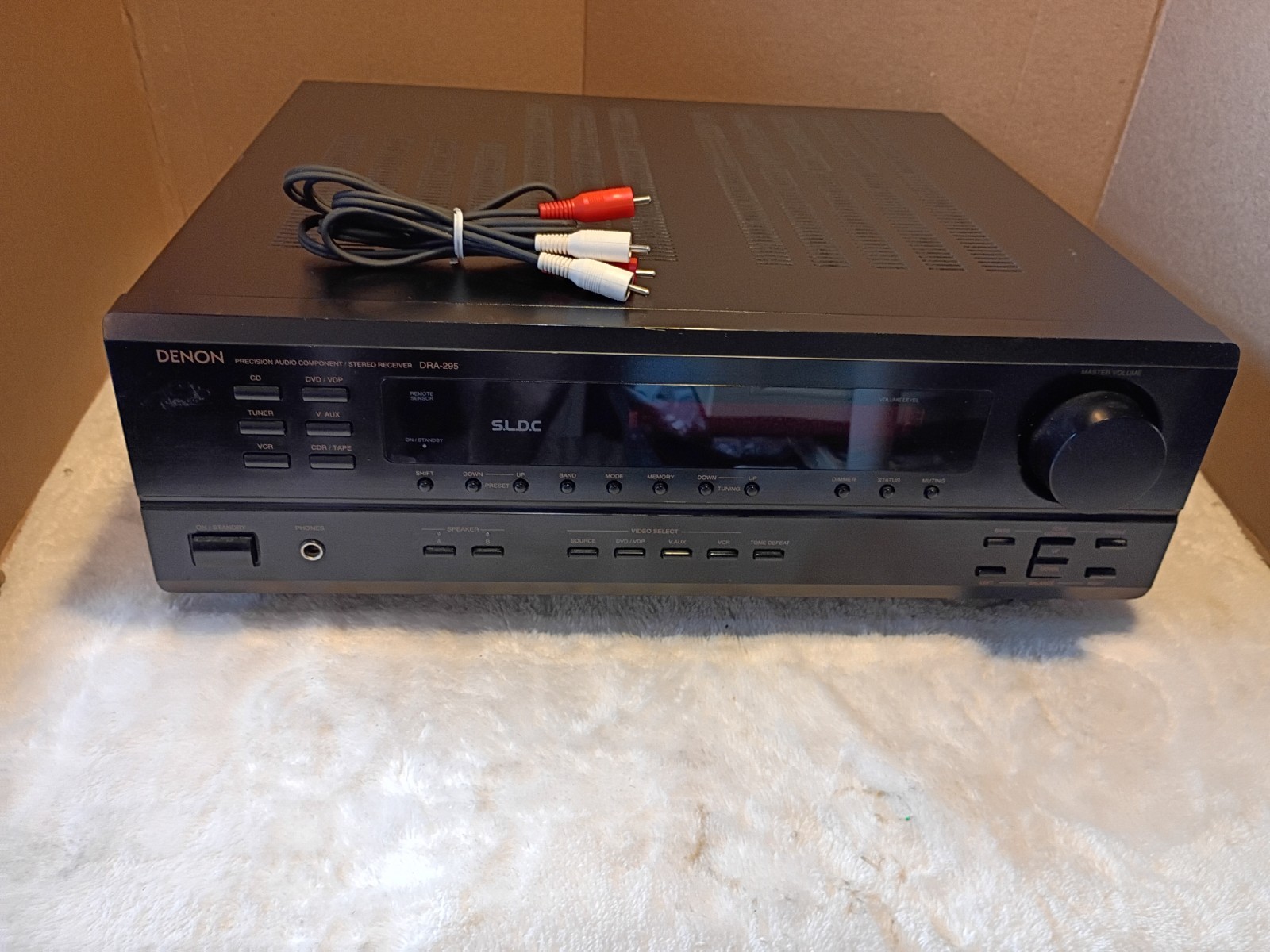 Denon DRA-2000 vintage audio equipment - eBay listing photo 2