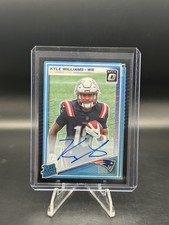 2025 Donruss Optic Kyle Williams Black Pandora Rated Rookie Auto /35 RC