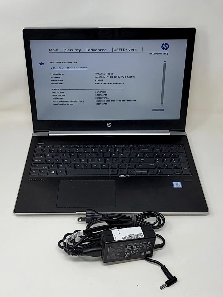 HP Intel Core i5 8th Gen. PC Laptops & Netbooks 256 GB SSD
