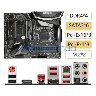 For   Z370 GAMING PRO CARBON LGA1151 DDR4 DP+ 2×M.2 Motherboard #zb