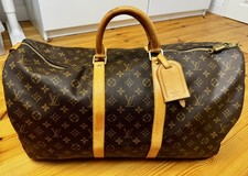 Vintage, Louis Vuitton Keepall 55 Weekender, Canvas Monogram, 2001