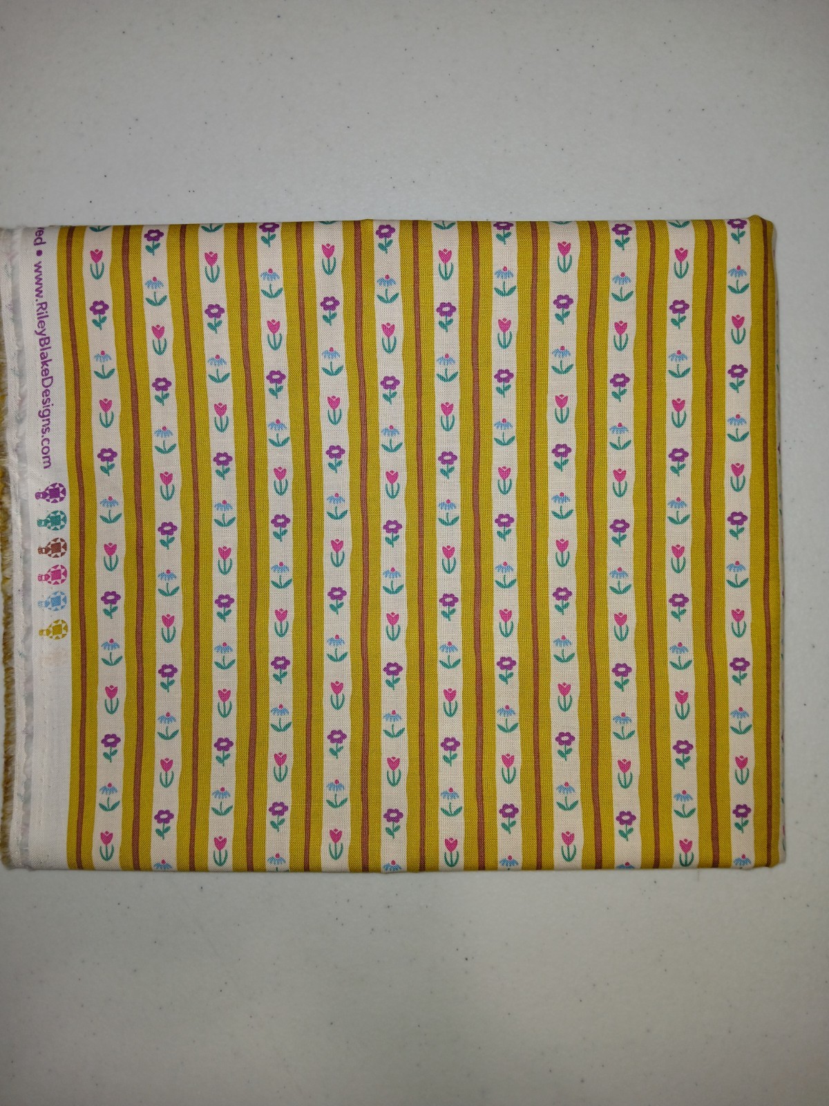 2 yds bright modern cotton free shipping current in quilt shops HTF