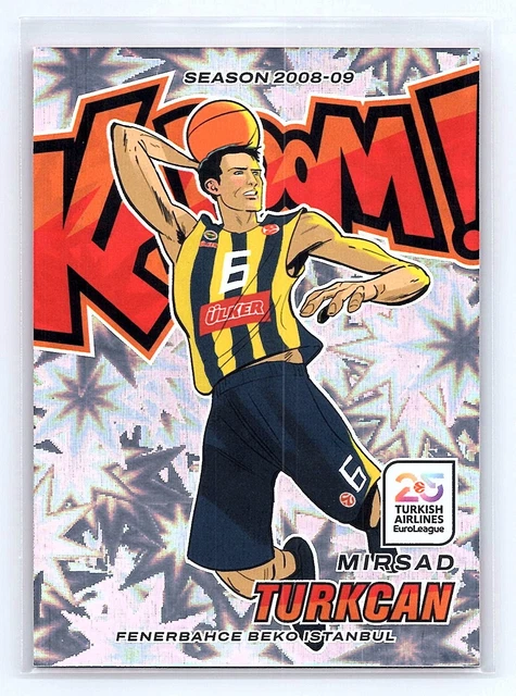 Mirsad Turkcan 2024-25 Panini Crown Royale EuroLeague #15 Kaboom! Case Hit