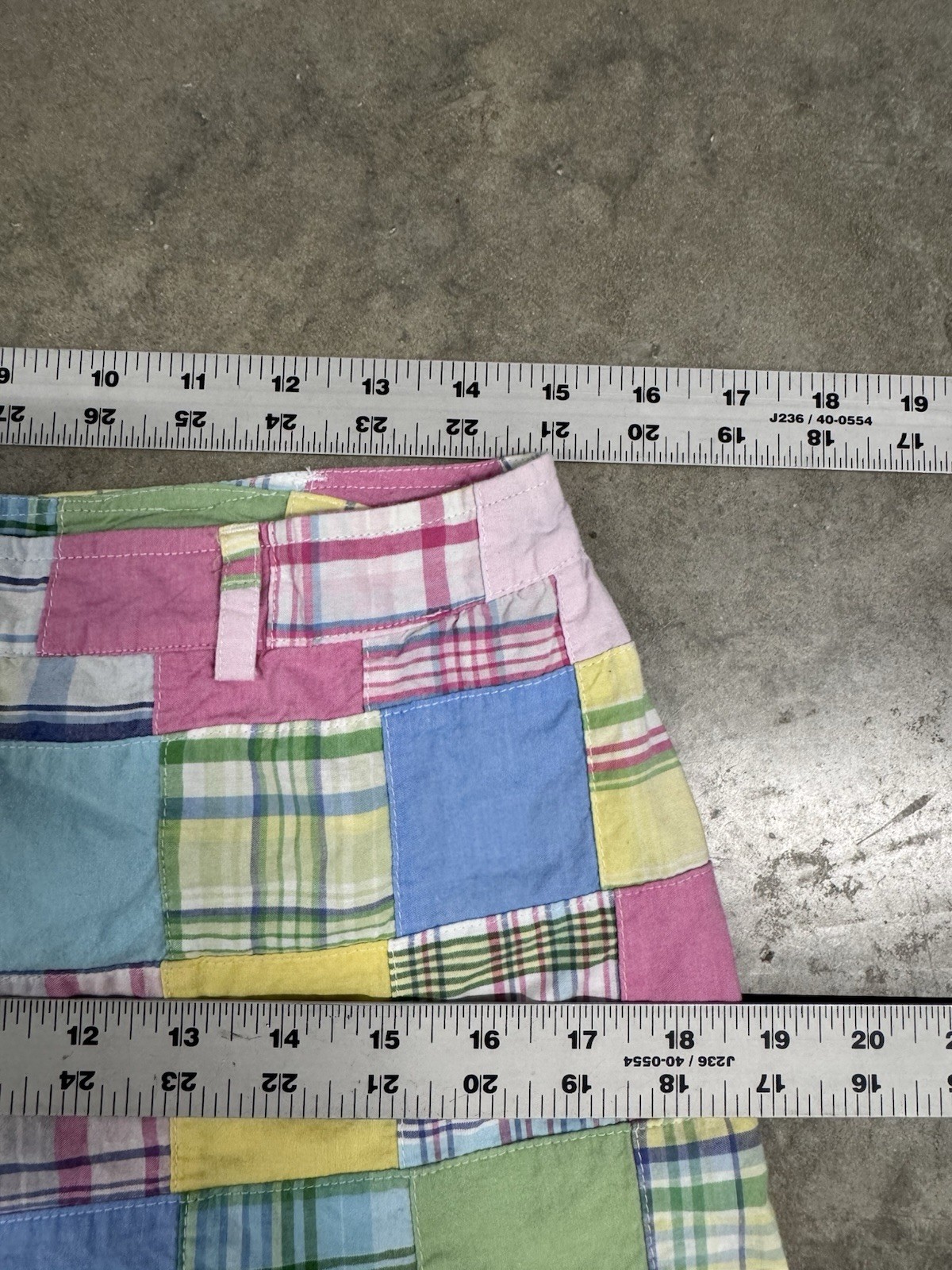 Brooks Brothers Patchwork Madras Pants Womens 8 M… - image 3