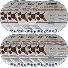 10 Pack “ 4 1/2 Cut Off Wheel Concrete Grinding Wheel For Cutting Masonry Stone