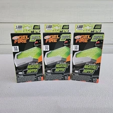 Nerf Pro Gel Fire Nightfall Hopper Hasbro 5,000 Rounds x 3 Pack Glow in Dark