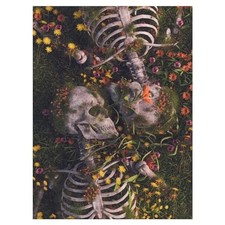 Skull Diamond Art Kits for Adults,Skeleton Diamond Painting Style 5