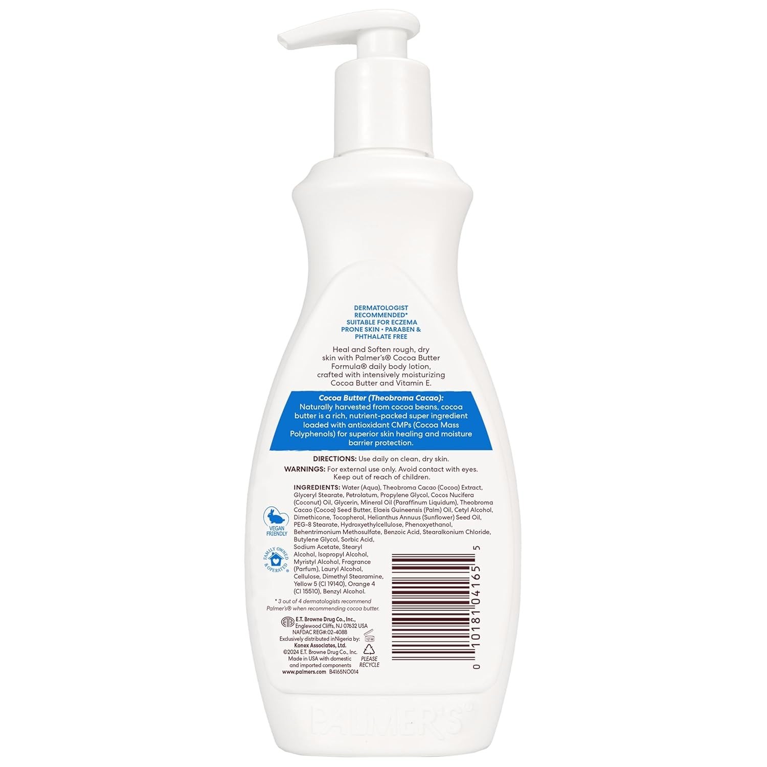 Palmer's Cocoa Butter Formula Daily Skin Therapy Body Lotion, 13.5 fl oz for dry
