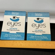 💎 Ice Water Eyes Treatment by ToGoSpa - 3 Pair Eye Mask 💎 Lot Of 2 NEW
