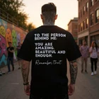 Be Kind T Shirt | Dear Person Behind Me Tee Mental Health Awareness Unisex Top