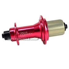 Circus Monkey HRW Road Rear Hub,24 Hole,Red