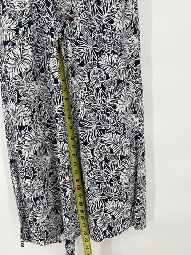 Jones & Co JONES NEW YORK Black White Wide Leg Pull On Elastic Waist Womens Sz S - Picture 5 of 9