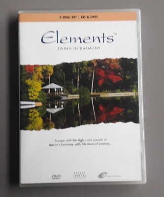 DVD & CD - Elements Living in Harmony - Relax / Entspannungsmusik Film Meditatio