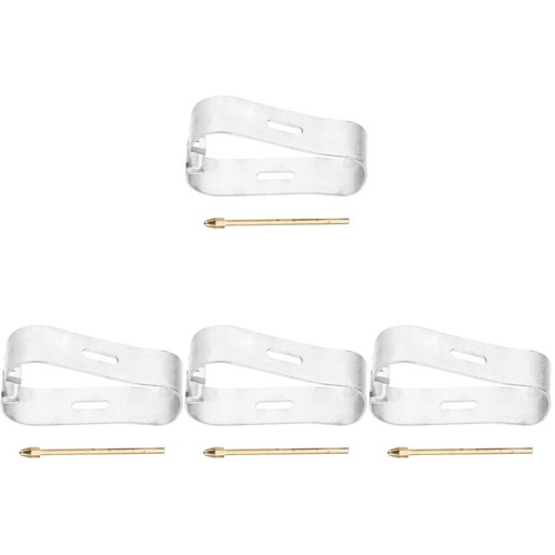 4 PCS RIMBAGGI DA PENA DI METALE Punte Per La Sostituzione Dello Stilo