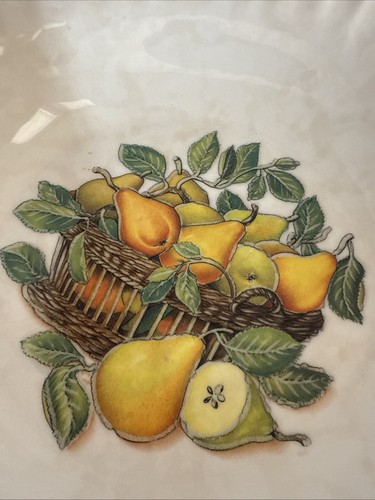 Ceramica Due Torri Hergestellt in Italien Servieren Pasta Schale Birnen Korb 9,5" - Bild 5 von 11