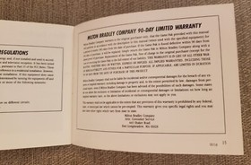 Cabal - Nintendo NES - Instruction Manual Only