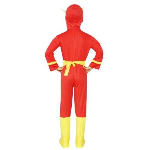 Kids The Flash Costume Muscle Chest Justice League Superhero Cosplay Christmas - Imagen 5 de 14