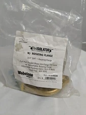 Webstone The Isolator Brass H-51403W Ball Valve 3/4 in Rotating Flange